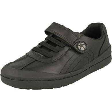 Rock Pass Kleinkind Lederschuhe Schwarz Extra Clarks