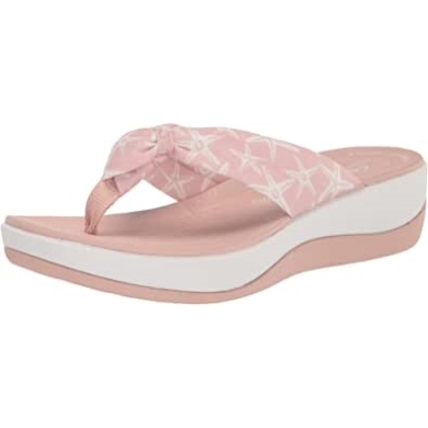 Sand Kombi Textil Clarks Arla Glison Flip-flops Für Damen