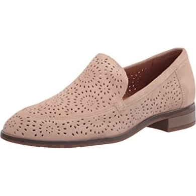 Sand Wildleder Clarks Trish Rose Loafer Für Damen