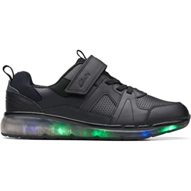 Spark Beam ältere Lederschuhe Schwarz 3 Clarks
