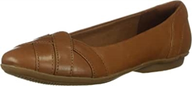 Damen Gracelmia Ballerinas Aus Hellbraunem Leder Clarks