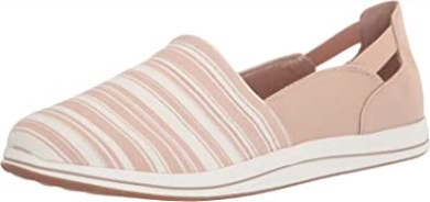Brise Step-loafer Für Damen In Taupe Canvas Clarks
