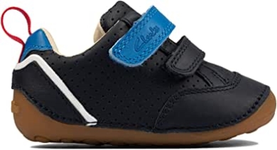Ti Ny Sun T Weiß G Leder Erste Schuhe Für Jungen Blau Clarks