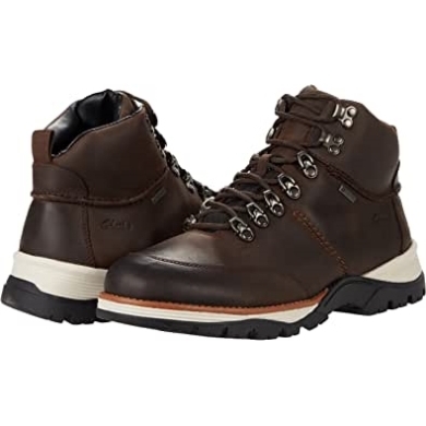 Topton Pine Gtx Clarks Dunkelbraunes öliges Leder