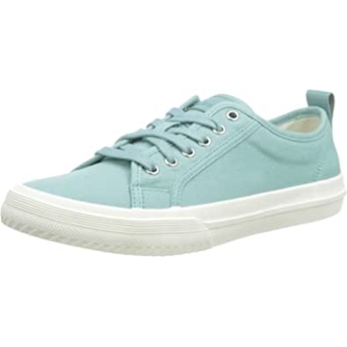 Roxby Lace Sneaker Clarks Für Damen Aus Türkisfarbenem Canvas