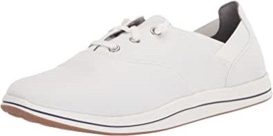 Brise Ave Sneaker Aus Weißem Segeltuch Für Damen Clarks