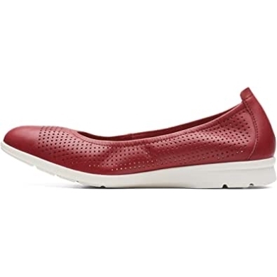 Weiße Sohle Clarks Jenette Ease Ballerinas Für Damen