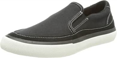 Aceley Stepp-sneaker Für Damen Aus Schwarzem Canvas Clarks