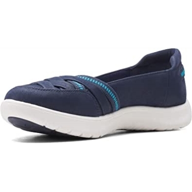 Adella Poppy Damensneaker Clarks Navy