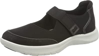 Adella West Damensneaker Schwarz Textil Clarks