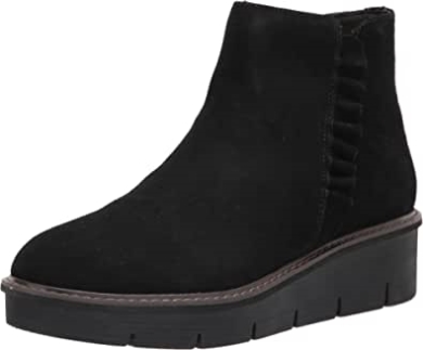 Airabell Vibe Chelsea Boot Für Damen Clarks Schwarzes Wildleder