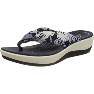 Arla Glison Flip-flops Für Damen Clarks Blue Floral Syn