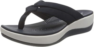 Arla Kaylie Flip-flop Clarks Navy Textil Für Damen
