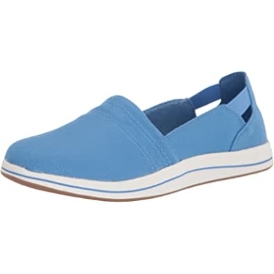 Brise Step-loafer Für Damen Clarks Blue Canvas