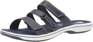 Damen-sandalen Von Brinkley Coast, Clarks, Marineblau, Synthetik