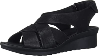 Caddell Jena Keilsandale Für Damen Schwarz Clarks