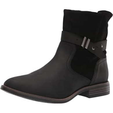 Camzstrap Modestiefel Für Damen Schwarz Clarks