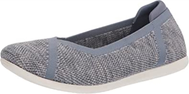 Carly Wish Ballerinas Für Damen Clarks Blau Grau