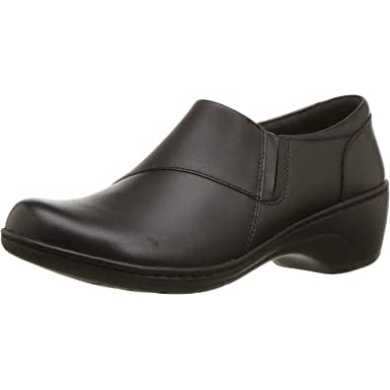 Channing Fiona Loafer Clarks Schwarzes Leder Für Damen