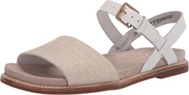 Damen-sandalen Mit Corsio-riemen, Clarks, Natürliches Segeltuch