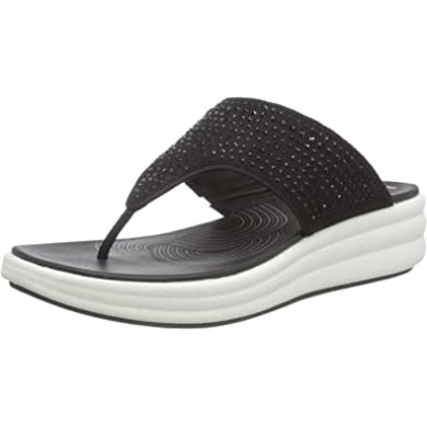 Drift Jaunt Flip-flops Für Damen Clarks Schwarz