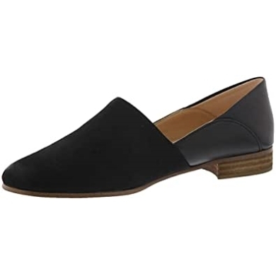 Einfacher Slip-on-loafer Für Damen Black Clarks