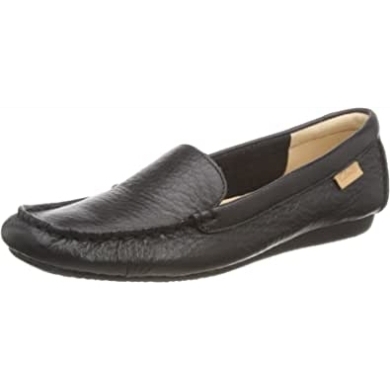 Sommersprossige Spaziergänger Für Damen Clarks Schwarzes Leder