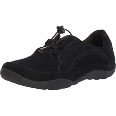 Haley Rhea Damensneaker Aus Schwarzem Wildleder Clarks