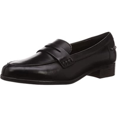 Hamble Shine Loafer Für Damen Schwarz Clarks