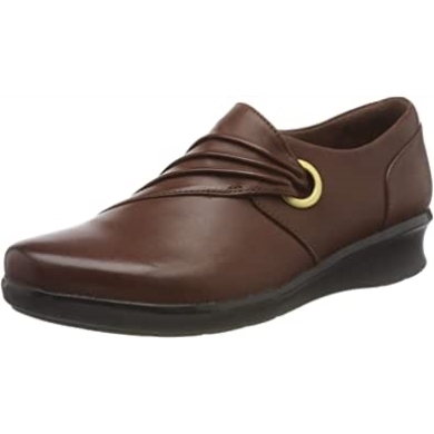 Damen Loafer Hope Shine Braun Mahagoni The Clarks Mahagoni