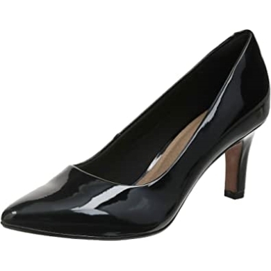 Illeana Tulpe Uniform Kleid Schuh Für Damen Clarks Black Pat