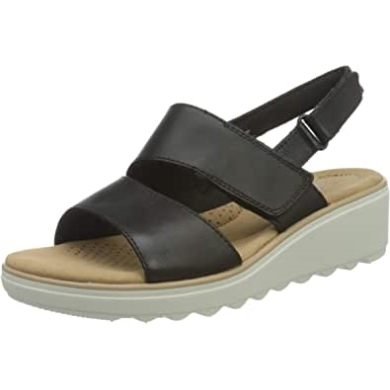 Jillian Pearl Keilsandale Für Damen Clarks Schwarz