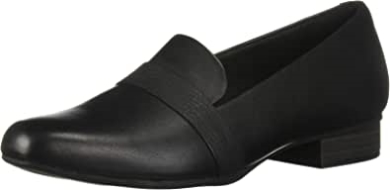 Damen Juliet Ariel Loafer Clarks Schwarzes Leder