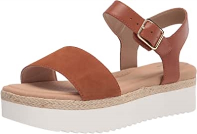 Lana Shore Keilsandale Für Damen Dunkelbraun Clarks