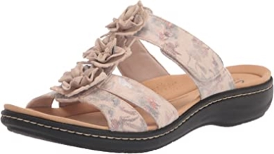Laurieann Judi Flache Damensandale Clarks Sand Interest