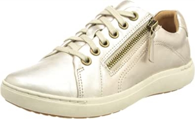 Damen-sneaker Nalle Aus Spitze, Clarks Platinum