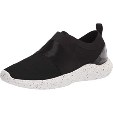 Nova Lumis Damensneaker Clarks Schwarzes Textil