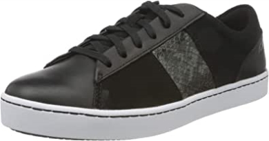 Pawley Rilee Damensneaker Clarks Schwarz Kombi
