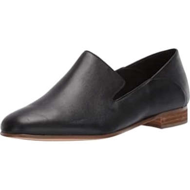 Clarks Aus Reinem Viola-schwarzem Leder Für Damen