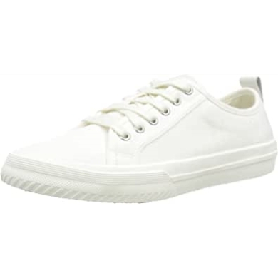 Roxby Spitzensneaker Für Damen Weiße Canvas Clarks