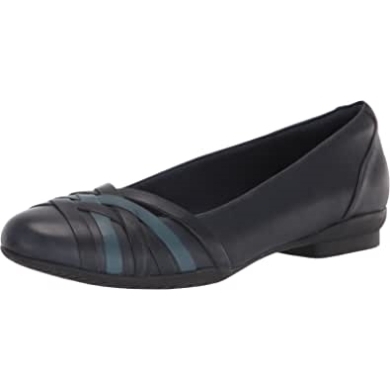 Sara Clover Ballerinas Für Damen Clarks Navy Combi