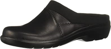 Sashlyn Clog Clarks Für Damen Aus Schwarzem Leder