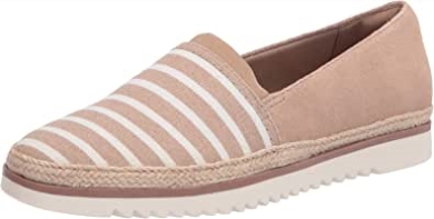 Damen Serena Paige Loafer Flat Sand Textil Wildleder Kombi Clarks