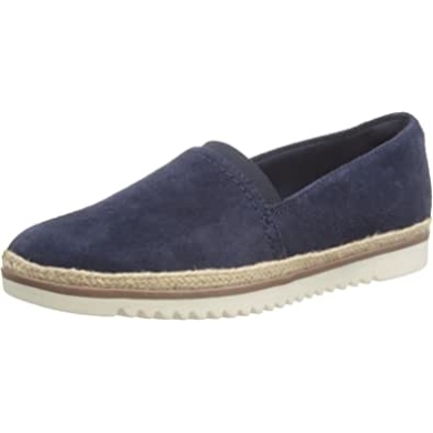 Serena Paige Loafer Für Damen Navy Wildleder Clarks