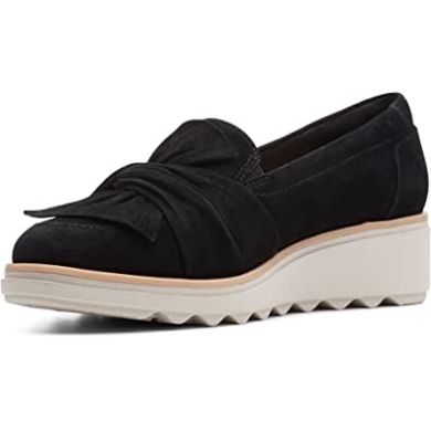 Sharon Dasher Loafer Für Damen Beige Schwarz Schwarz Clarks