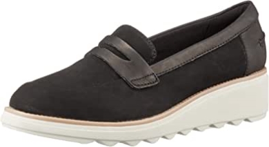 Sharon Ranch Loafer Für Damen Schwarz Clarks