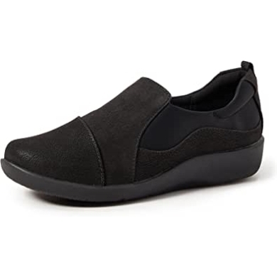 Sillian Paz Slip-on Loafer Für Damen Schwarz Clarks