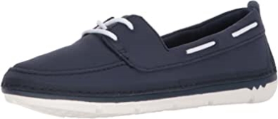 Step Maro Sand Bootsschuh Damen Clarks Navy Textil