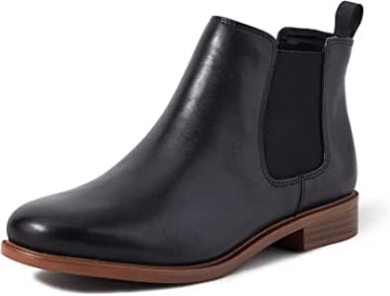 Taylor Shine Chelsea-stiefel Für Damen Clarks Schwarz