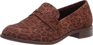 Trish Rose Loafer Für Damen Clarks Mit Leopardenmuster